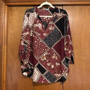 Maurice’s printed tunic.  Size 2X